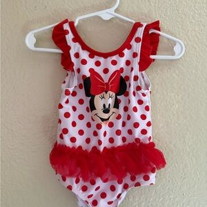90s Style Minnie Mouse Swimsuit